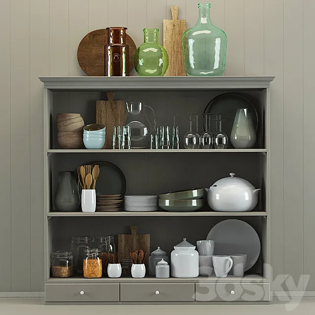 Dishes 3DModel