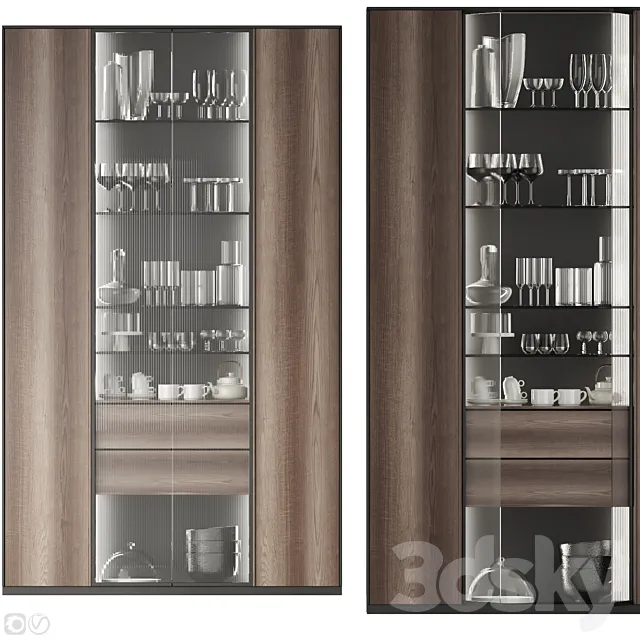 Dishes set – 9 3D Model