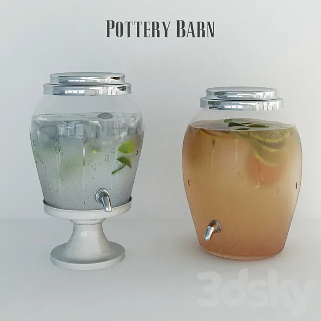 Dispenser for beverages Pottery barn 3DModel