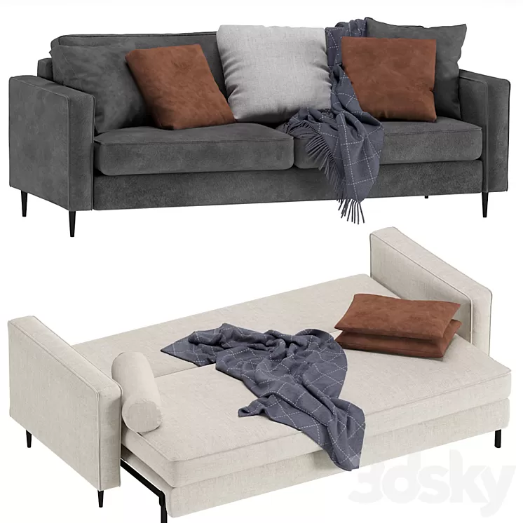 Dissent Sofa \/ Sofa DISENT 3D Model Free Download