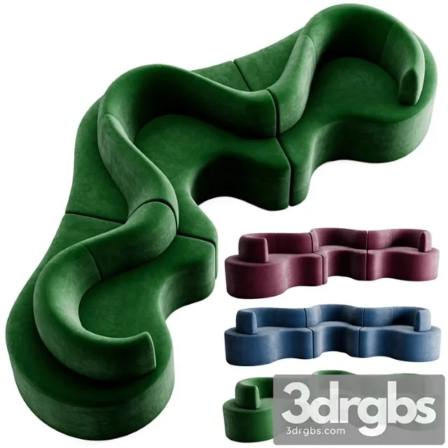 Distro Sofa 02 3D Model Download Distro Sofa 02 3D Model Download