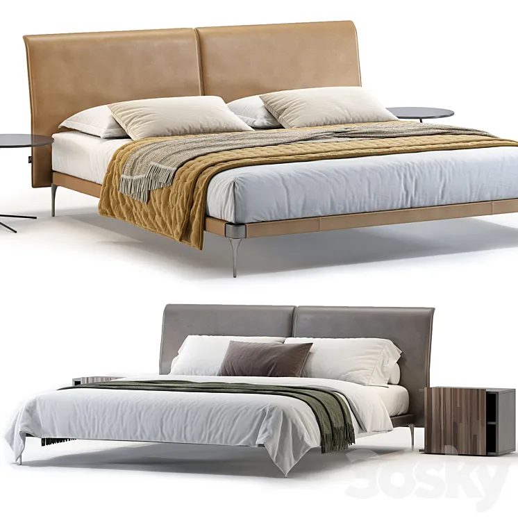 Ditre italia ADA Bed 3D Model Free Download