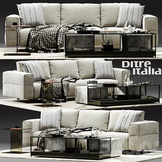 Ditre Italia BAG Sofa 05 3DModel Ditre Italia BAG Sofa 05 3DModel