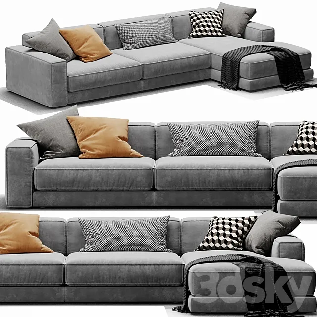 DItre Italia Buble Chaise Lounge 3DModel DItre Italia Buble Chaise Lounge 3DModel