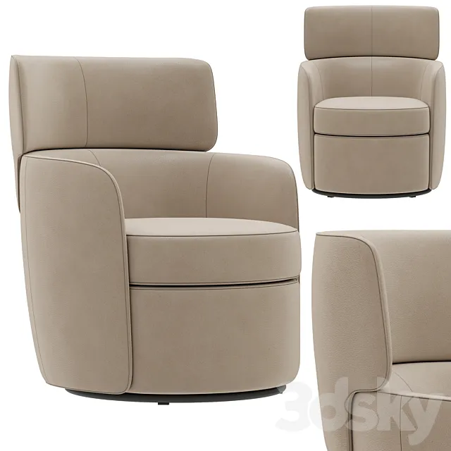 Ditre Italia CLAIRE SWIVEL 3D Model