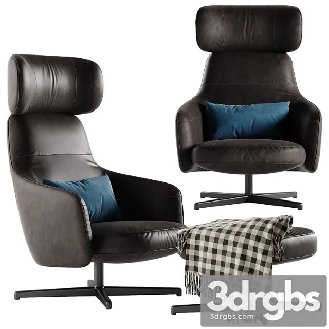 Ditre Italia Cuper Armchair 3D Model Download Ditre Italia Cuper Armchair 3D Model Download