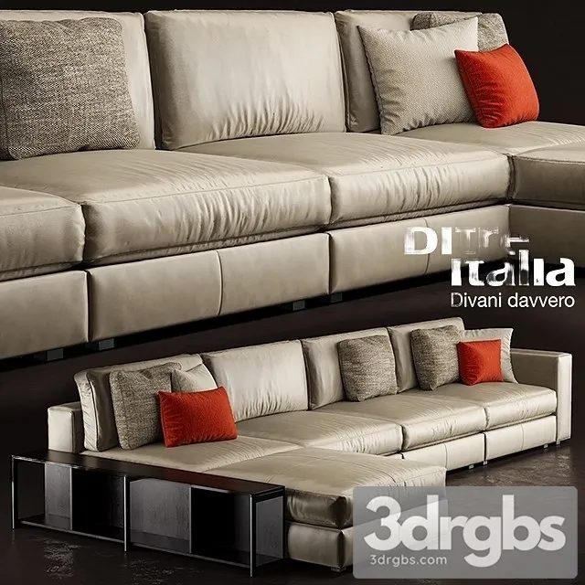 Ditre Italia Divani Davvero 3D Model Download Ditre Italia Divani Davvero 3D Model Download