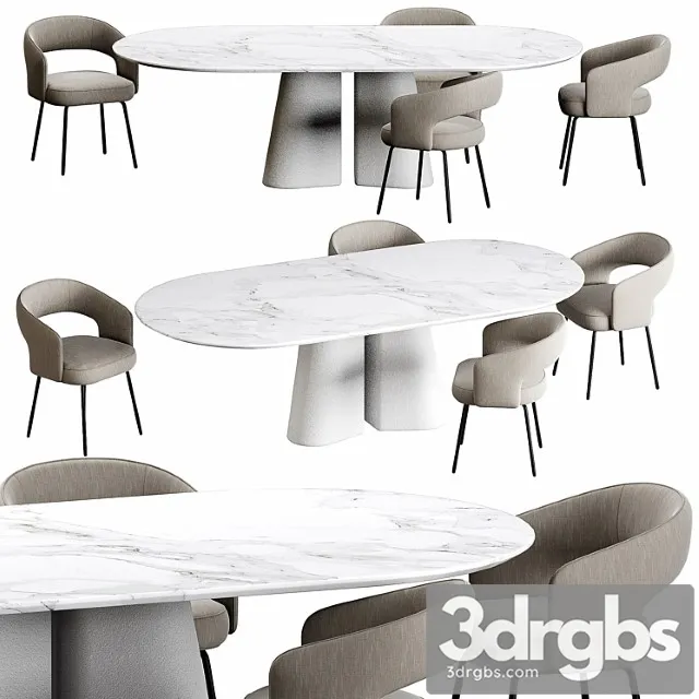 Ditre italia pillar and 356 chair