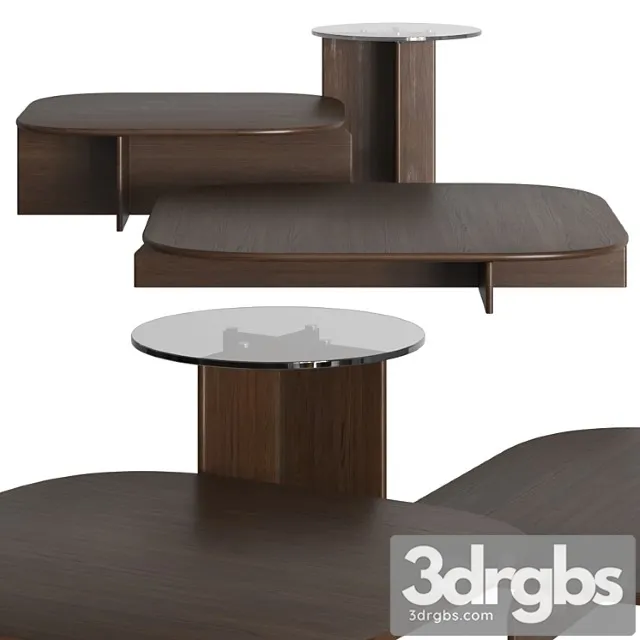 Ditre italia polyura coffee tables 2 3D Model Download