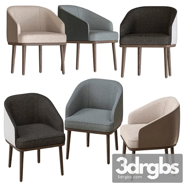 Ditre italia saint tropez armchair 2 3D Model Download