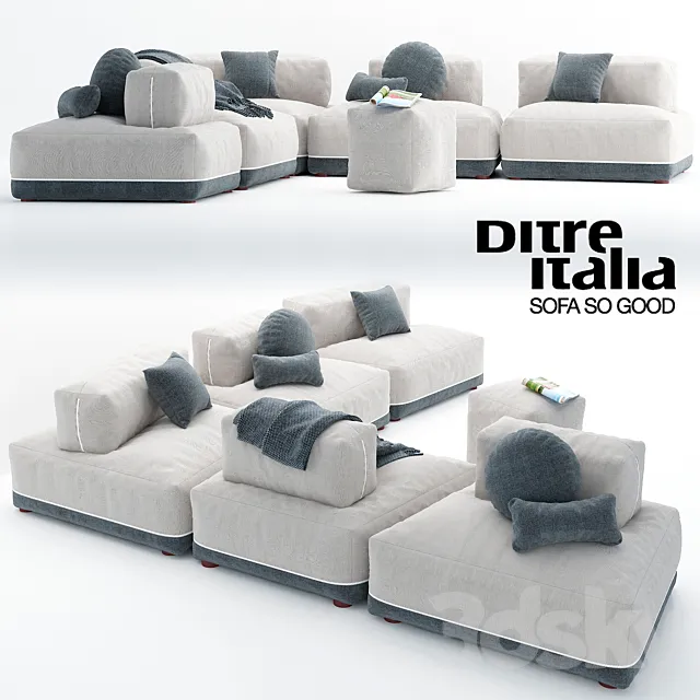 Ditre Italia Sanders 3D Model Ditre Italia Sanders 3D Model