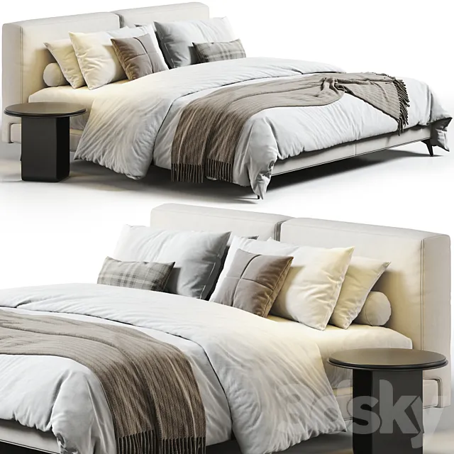 Ditre Italia Sound Bed 3D Model Ditre Italia Sound Bed 3D Model