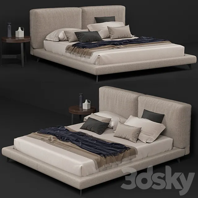 Ditre Italia Sound Bed 3D Model Ditre Italia Sound Bed 3D Model