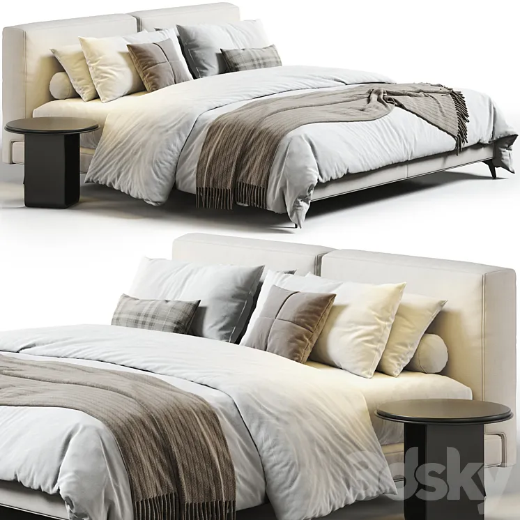 Ditre Italia Sound Bed 3D Model Free Download