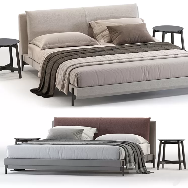 Ditreitalia Kim Bed 3D Model Free Download