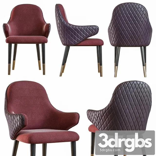 Diva C B Chair By Capital Collection 2 3D Model Download