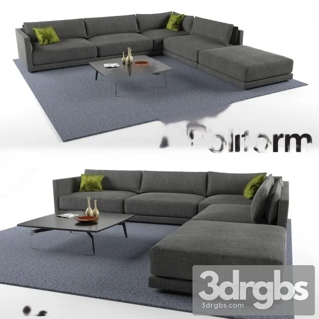 Divan Bristol Sofa 3D Model Download Divan Bristol Sofa 3D Model Download