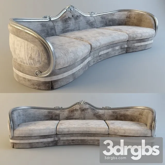 Divan Bruno Zampa Sofa 01 3D Model Download Divan Bruno Zampa Sofa 01 3D Model Download