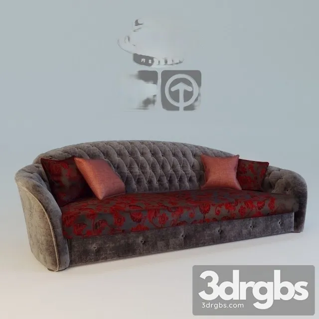Divan Brussel Sofa 3D Model Download Divan Brussel Sofa 3D Model Download