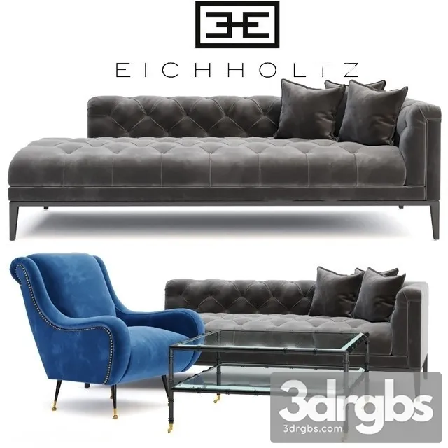 Divan Eichholiz Sofa 3D Model Download Divan Eichholiz Sofa 3D Model Download