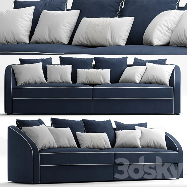 Divan Heritage Turandot 3D Model Divan Heritage Turandot 3D Model