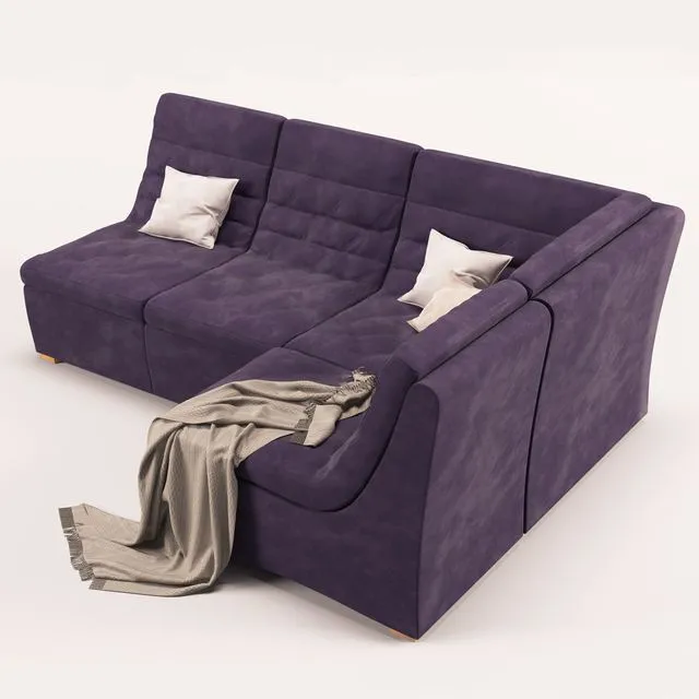 Divan Lazio from the manufacturer Blest TM 3D Model Divan Lazio from the manufacturer Blest TM 3D Model