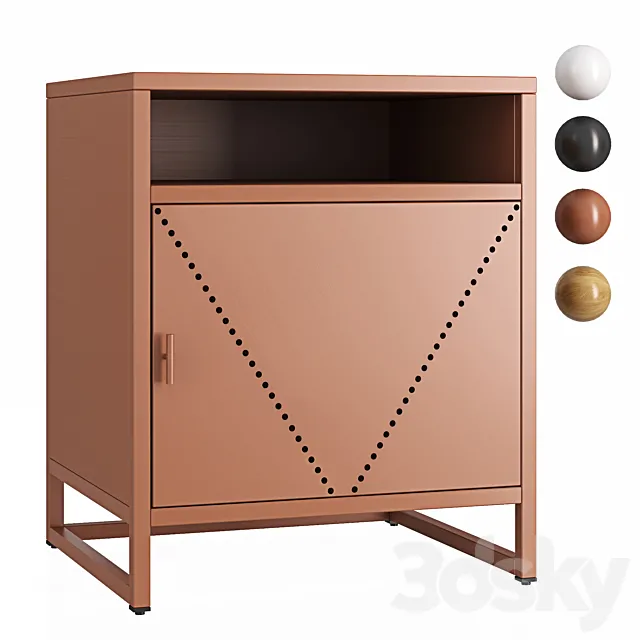 Divan.ru bedside set 2 3D Model