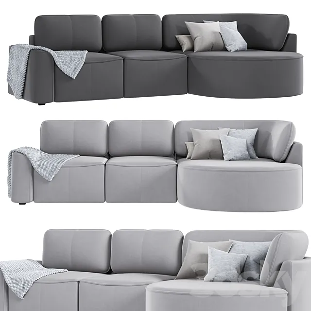 DIVAN.RU sofa Shera 3D Model