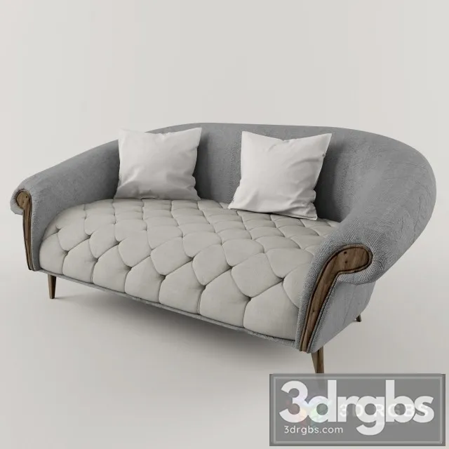 Divan Vahik Armchair 3D Model Download Divan Vahik Armchair 3D Model Download