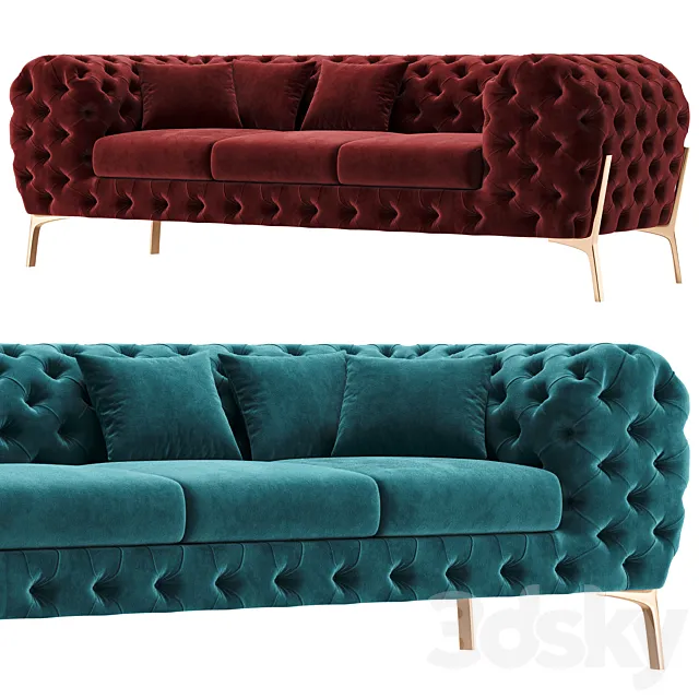 Divani Casa Sheila SOFA 3D Model Divani Casa Sheila SOFA 3D Model