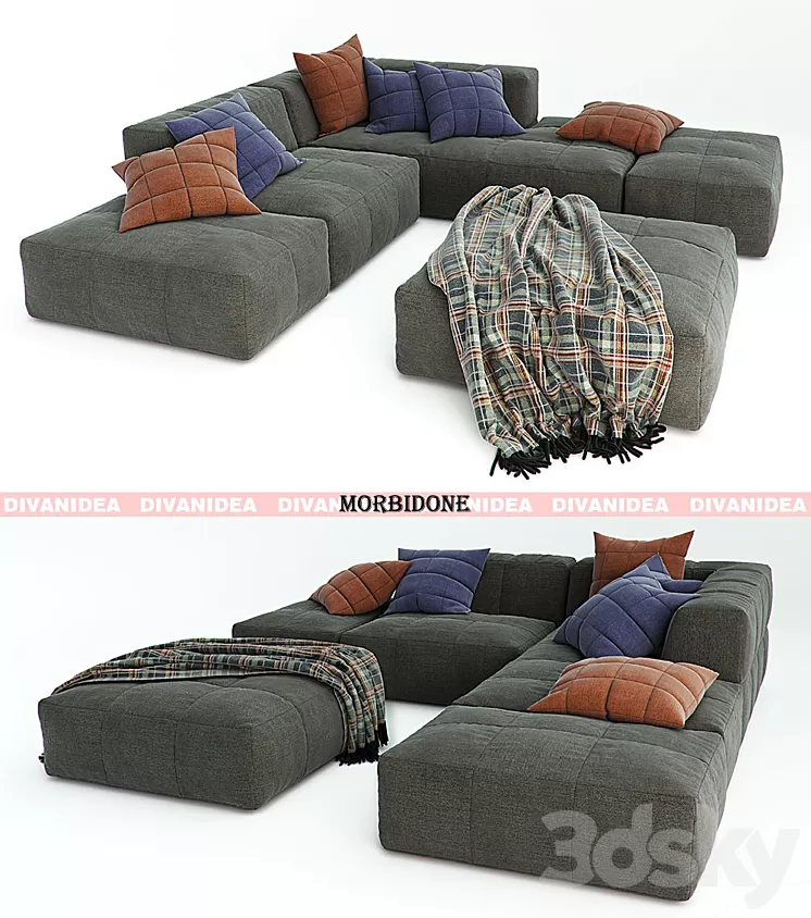 Divanidea_MORBIDONE 3D Model