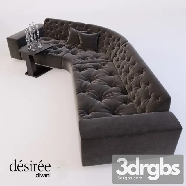 Divano Chance Sofa 3D Model Download Divano Chance Sofa 3D Model Download