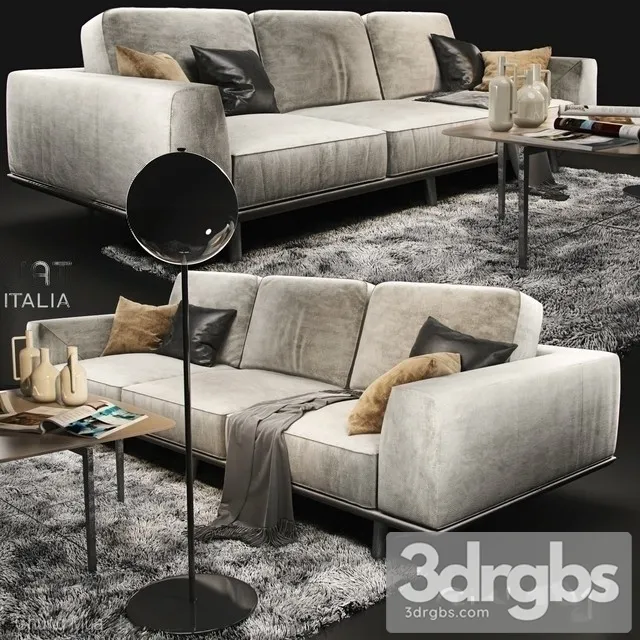 Divano Gio Natuzzi Sofa 3D Model Download Divano Gio Natuzzi Sofa 3D Model Download