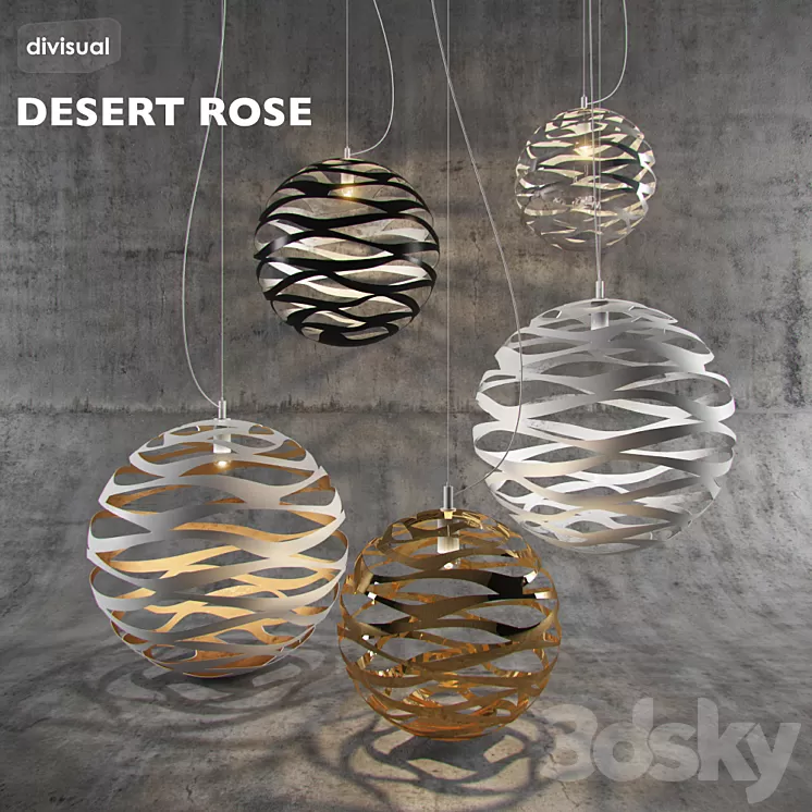 Divisual – Desert rose 3D Model