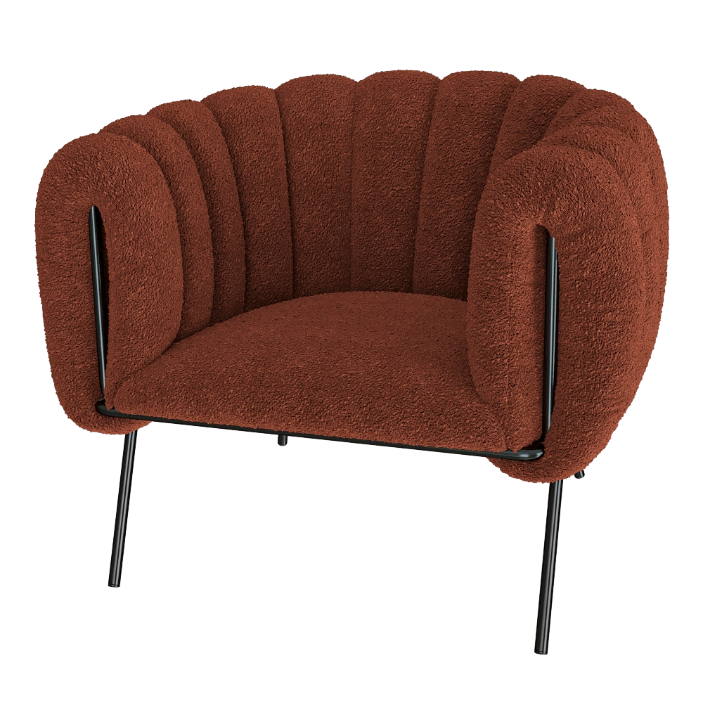 DIZA Collective – Armchair Harbuz lounge 3D Model DIZA Collective – Armchair Harbuz lounge 3D Model