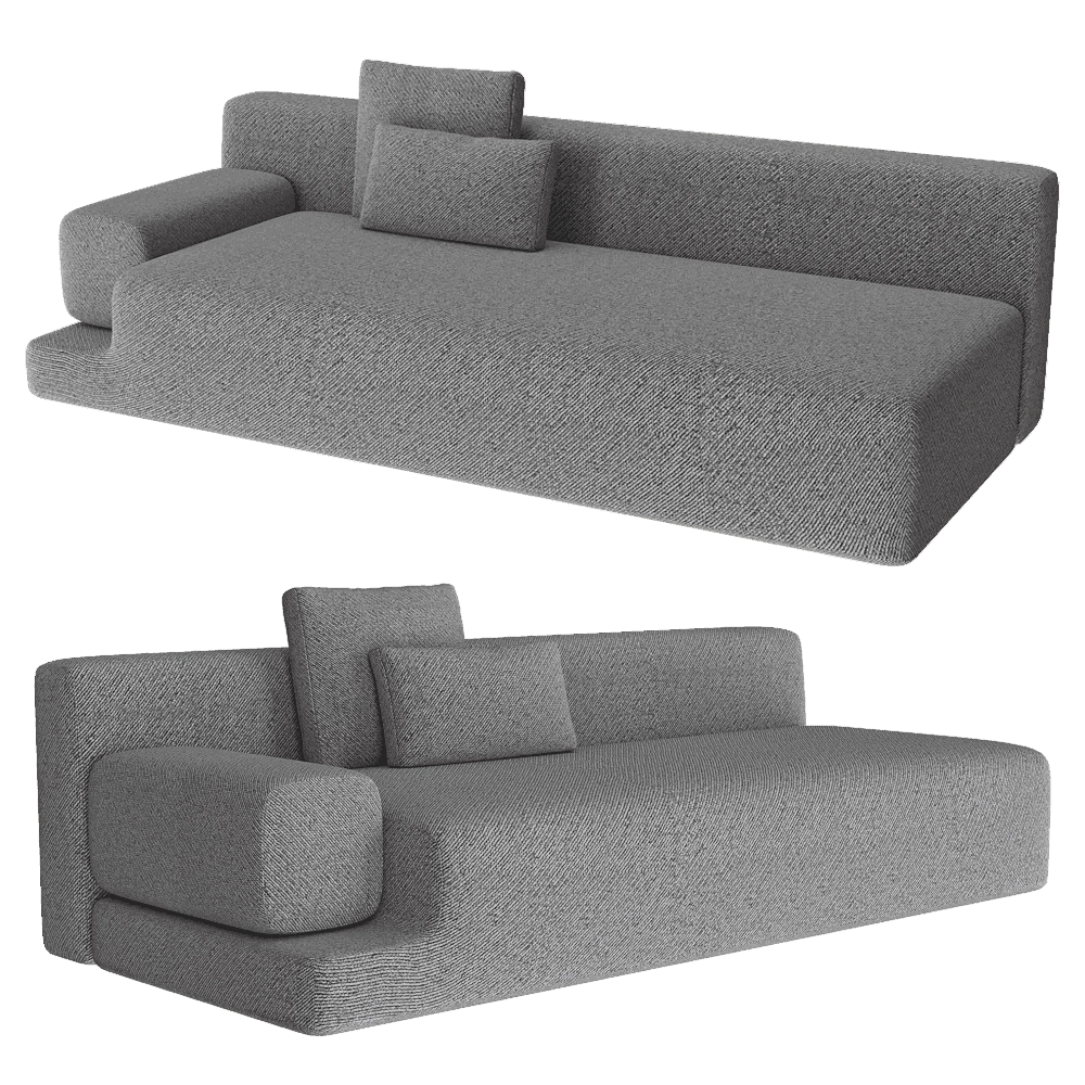 DIZA Collective – Sofa SNOWY 3D Model DIZA Collective – Sofa SNOWY 3D Model