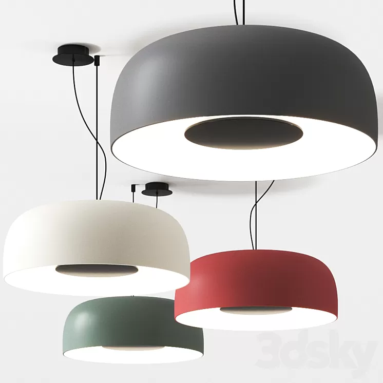 Djembé 100 by Marset Pendant lamp 3D Model