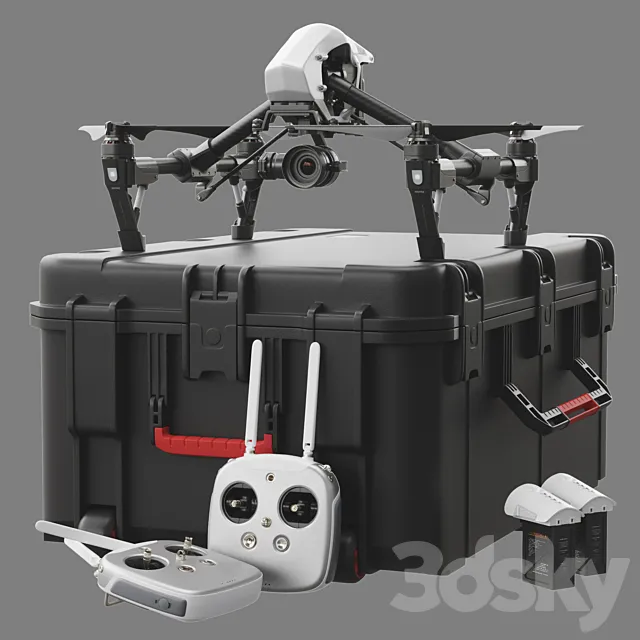 DJI Inspire 1 3D Model DJI Inspire 1 3D Model