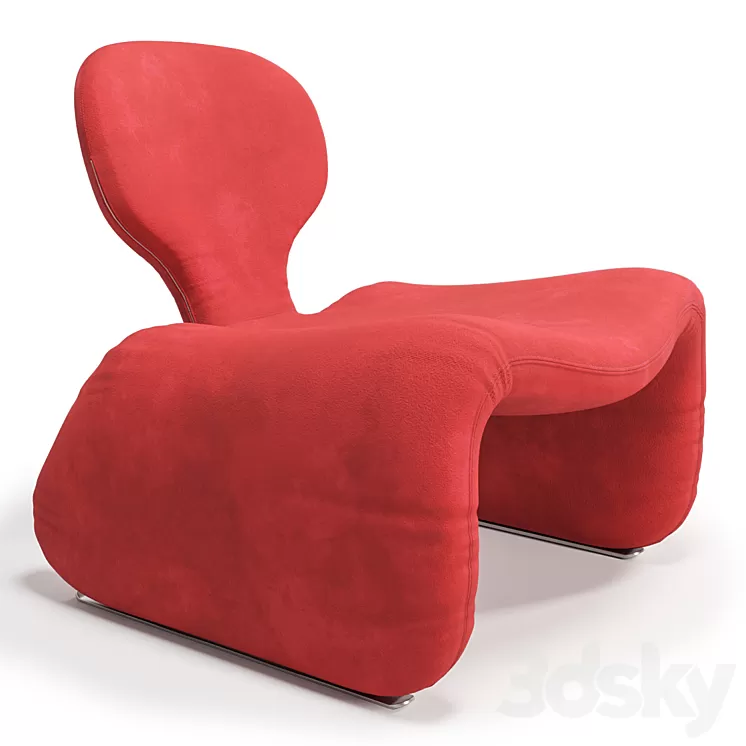 Djinn chair by Olivier Mourgue 3D Model Free Download Djinn chair by Olivier Mourgue 3D Model Free Download