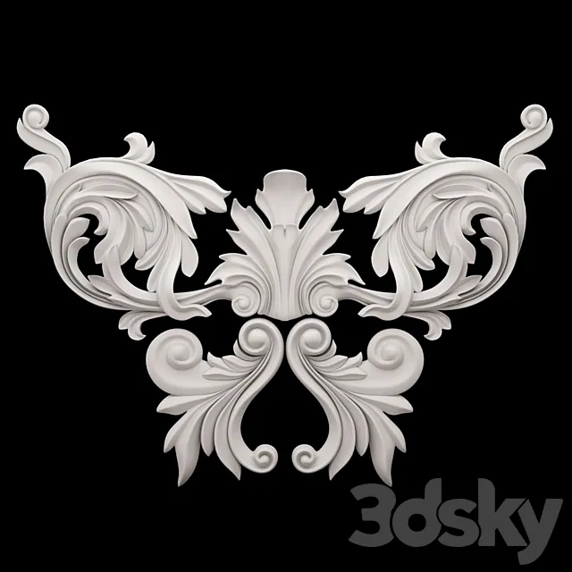 Dkorativny element 3D Model