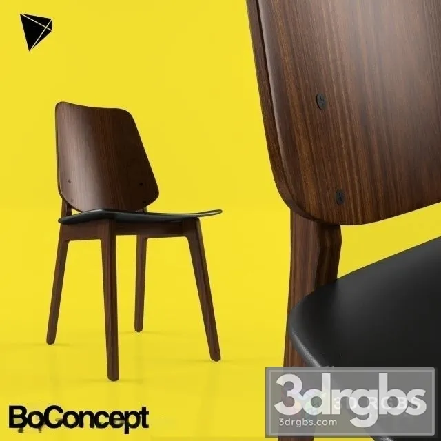 DL BoConcept Marstal Chair 3D Model Download