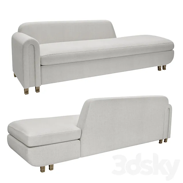 Dmitry and Co Masson daybed 3D Model Dmitry and Co Masson daybed 3D Model