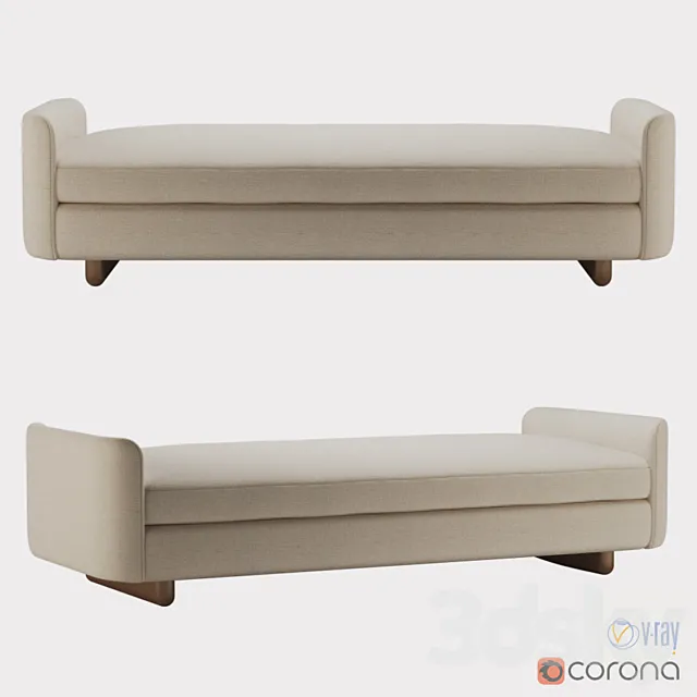 Dmitry & Co Belgard Daybed 3DModel Dmitry & Co Belgard Daybed 3DModel