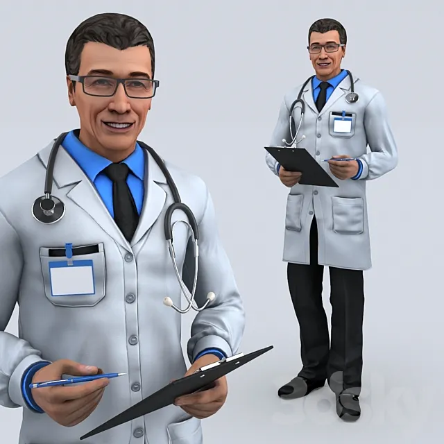 Doctor 3D Model