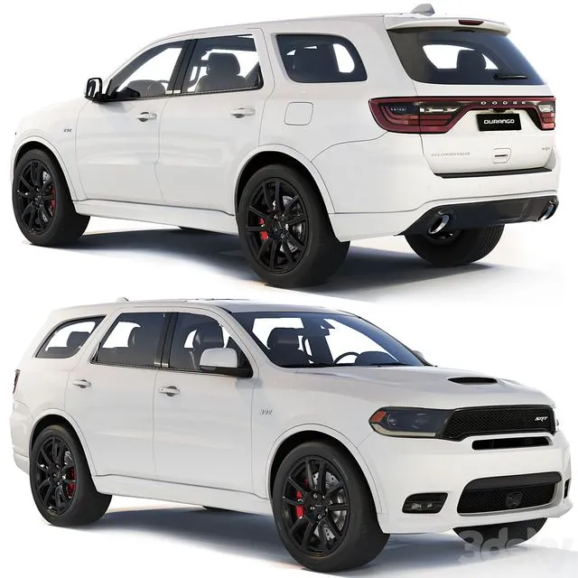 Dodge Durango SRT 2018 3D Model