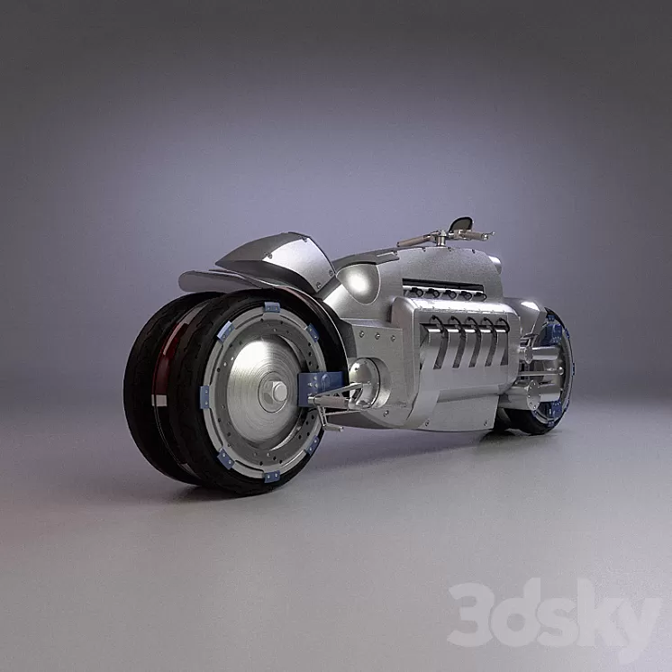 Dodge Tomahawk Concept 2003 3D Model
