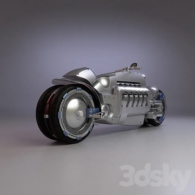 Dodge Tomahawk Concept 2003 3DModel