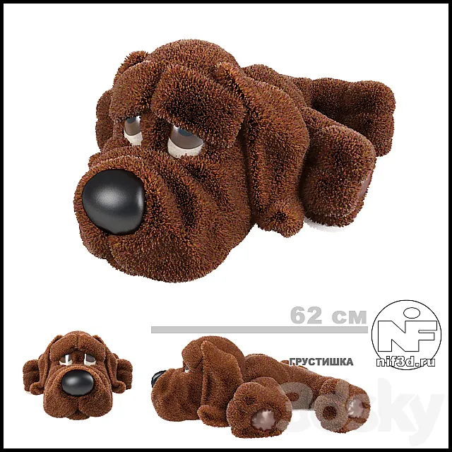 Dog 3D Model Dog 3D Model