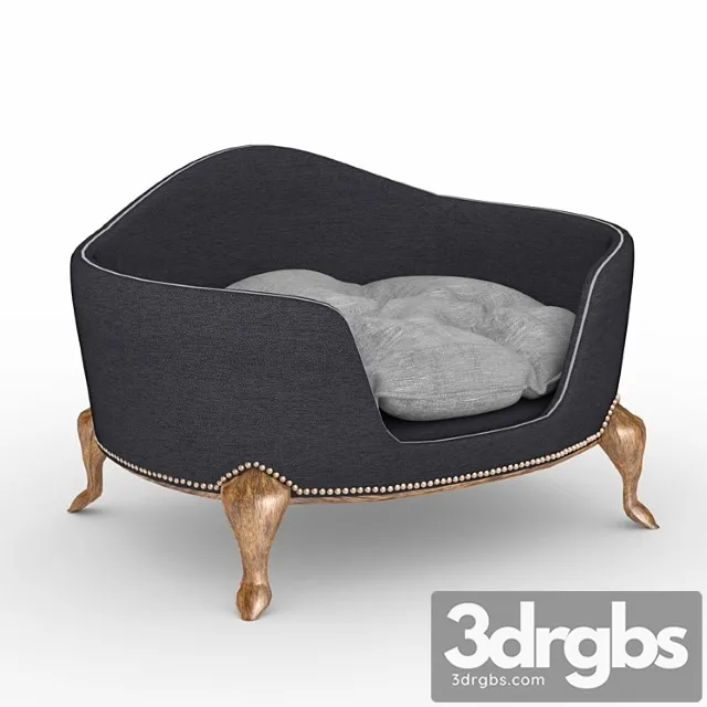 Dog bed 2 3D Model Download