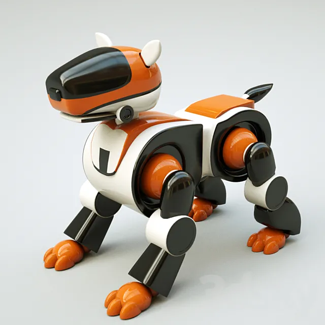 Dog Robot 3DModel Dog Robot 3DModel